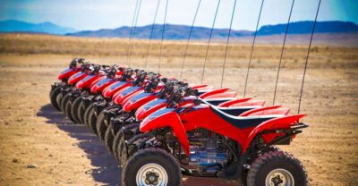 Las Vegas: Amazing Mojave Desert Nellis Dunes ATV Tour. - ATV Setup That Keeps the Focus on Riding