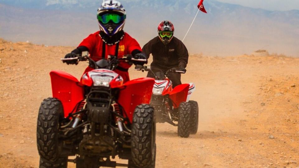 Las Vegas: Amazing Mojave Desert Nellis Dunes ATV Tour. - Photos, Water, and Small Extras That Add Value