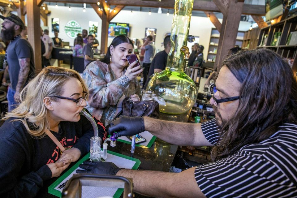 Las Vegas: Cannabis Tour with Weed Lounge & Party Bus - Weed Lounge Stops on a Party Bus: The Big Idea