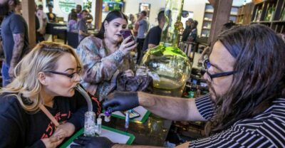 Las Vegas: Cannabis Tour with Weed Lounge & Party Bus - Cookies On The Strip Dispensary: What the Hour Is For