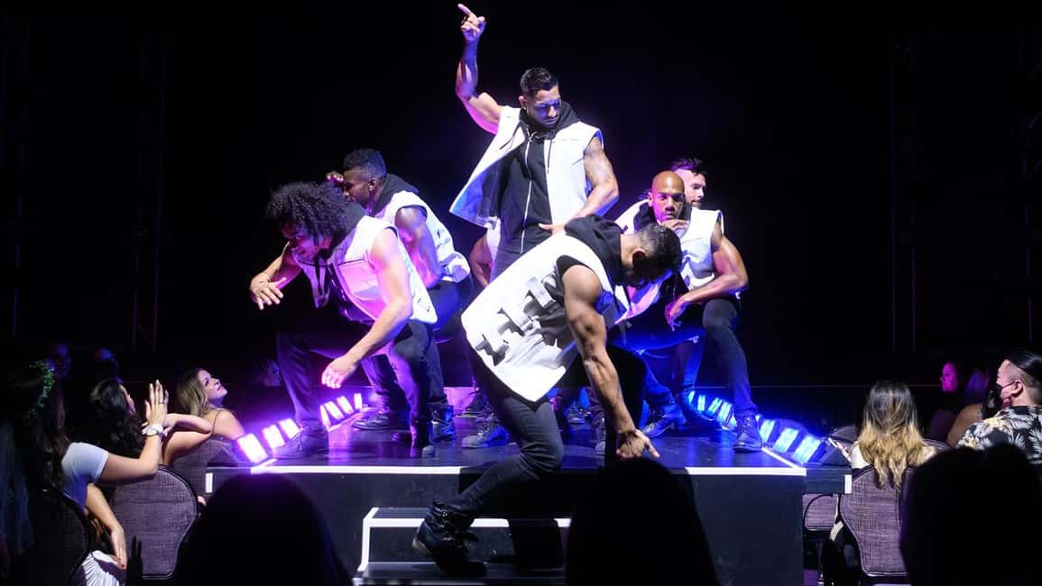 Las Vegas: Chippendales Show at Planet Hollywood - The Theater Experience: Small Room, Big Energy