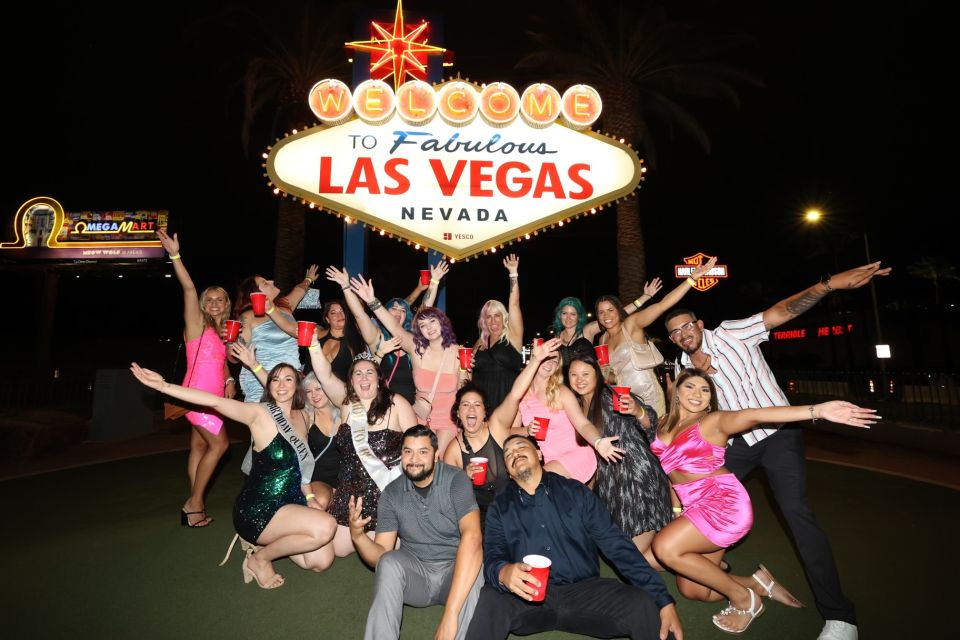 Las Vegas: Club Crawl by Party Bus w/ Free Drinks - Party Bus Energy: Music, a Strip Tour, and Free Drinks