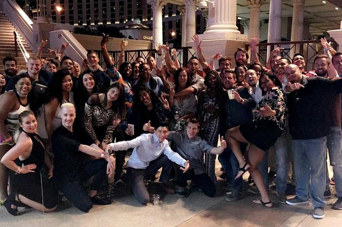 Las Vegas Club Crawl - Party Bus Tour - Stop 1 on the Strip: what your first hour sets up