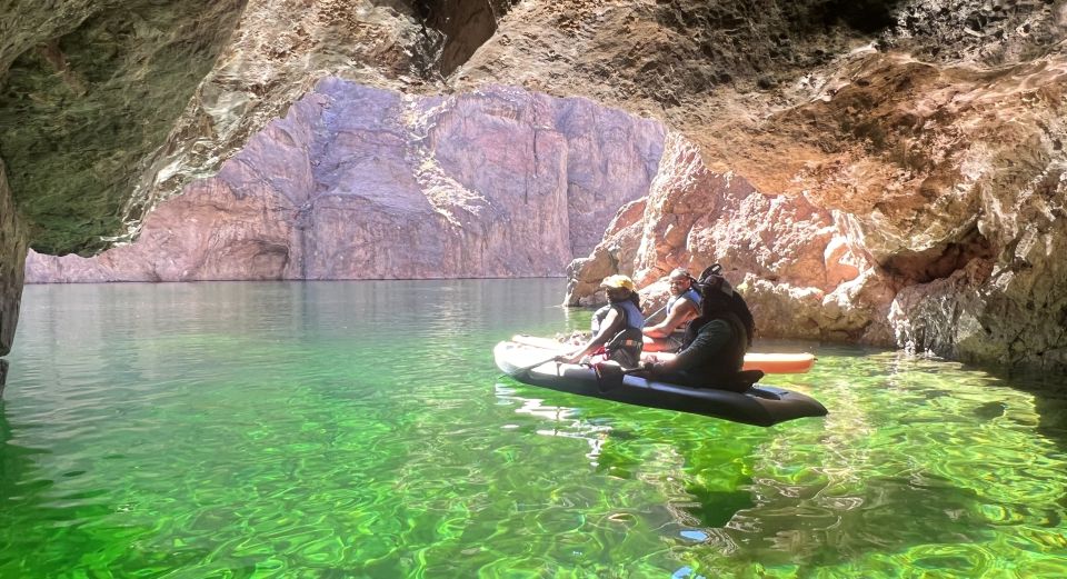 Las Vegas: Colorado River to Emerald Cave Half-Day Kayak - From Willow Beach up-river: what paddling is really like