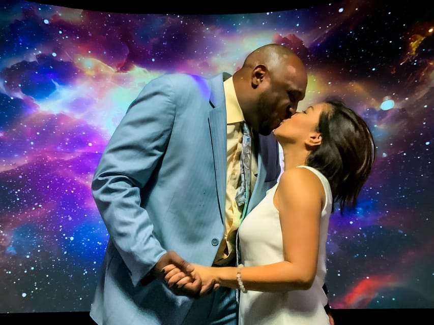 Las Vegas: Cosmic Space Wedding + Spectacular Photography - The Flow of the Experience: From Check-In to Vows and Photo Time