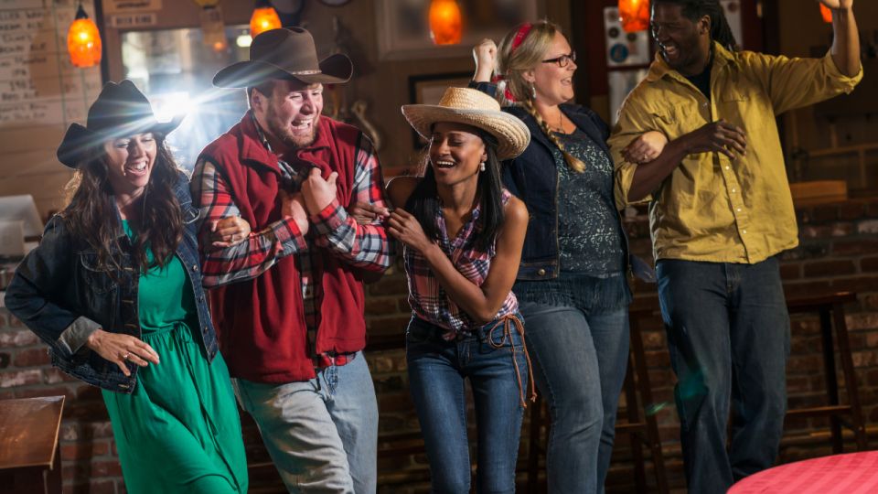 Las Vegas: Country Bar Crawl by Party Bus w/ Mixed Drinks - Three Country Bars: How the Stops Keep the Night Interesting