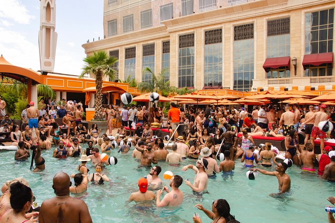 Las Vegas Day Club Crawl & Party Bus VIP Tour - First day club stop: free drinks, red-carpet treatment, and your choice of energy