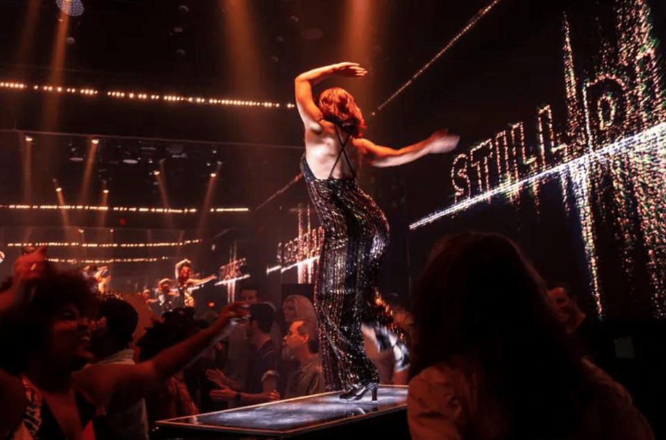 Las Vegas: DiscoShow at the LINQ Hotel - Accessibility and the Glitterloft: elevator access helps