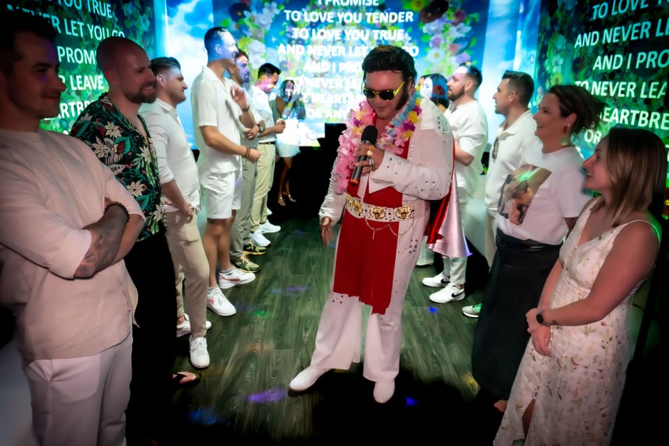 Las Vegas: Elvis Wedding with Las Vegas Sign Photos Included - Price and group value: $299 for up to 16 people