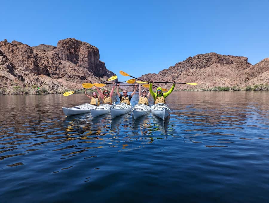 Las Vegas: Emerald Cave Kayak Tour with Photos - From Willow Beach to Kayak Beach: Logistics That Save Time