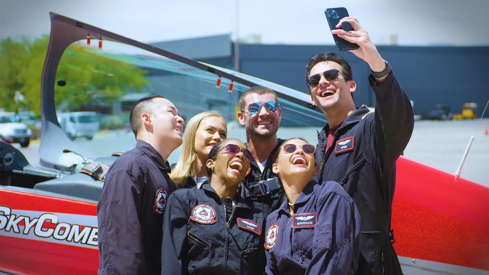 Las Vegas: Fly a Real Stunt Plane - The full 3-hour flow: from hotel pickup to hangar lounge