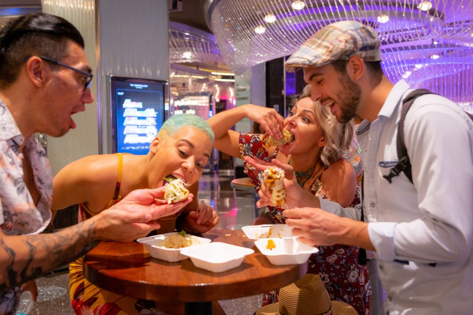 Las Vegas: Foodie Walking Tour on The Strip with Tastings - The Crystals-to-ARIA indoor link: less heat, more design and art