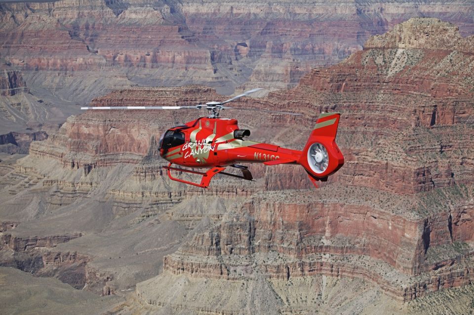 Las Vegas: Grand Canyon Helicopter Air Tour with Vegas Strip - Grand Canyon West Moment: Flying Below the Rim