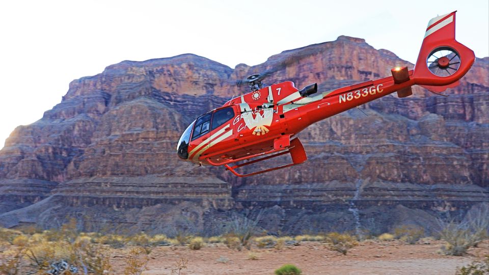 Las Vegas: Grand Canyon Helicopter Ride, Boat Tour & Skywalk - Helicopter Views Over Hoover Dam, Lake Mead, and the Mojave