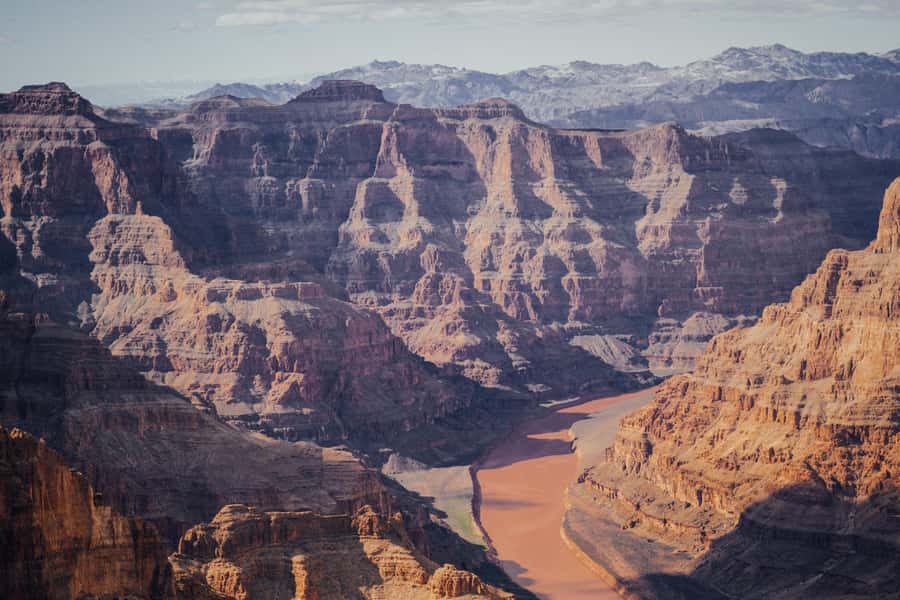 Las Vegas: Grand Canyon West Bus Tour with Guided Walk - Getting picked up and traveling in comfort