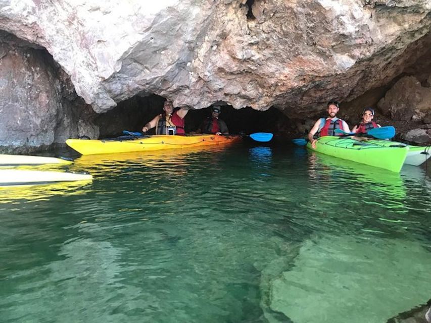 Las Vegas: Hoover Dam and Colorado River Full-Day Kayak Tour - Emerald Cave and the Black Canyon Waters: A Stop That Changes the Mood
