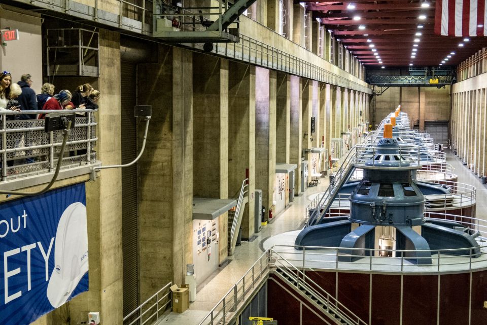 Las Vegas: Hoover Dam Tour with American-Style Hot Breakfast - Entering the Dam Experience: Turbines, a Construction Movie, and What You Can See Now