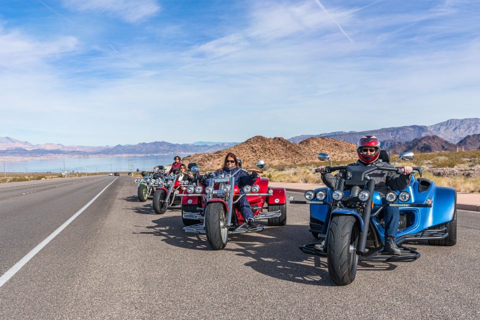 Las Vegas: Hoover Dam Trike Tour - Safety briefing and the automatic Rewaco trike experience