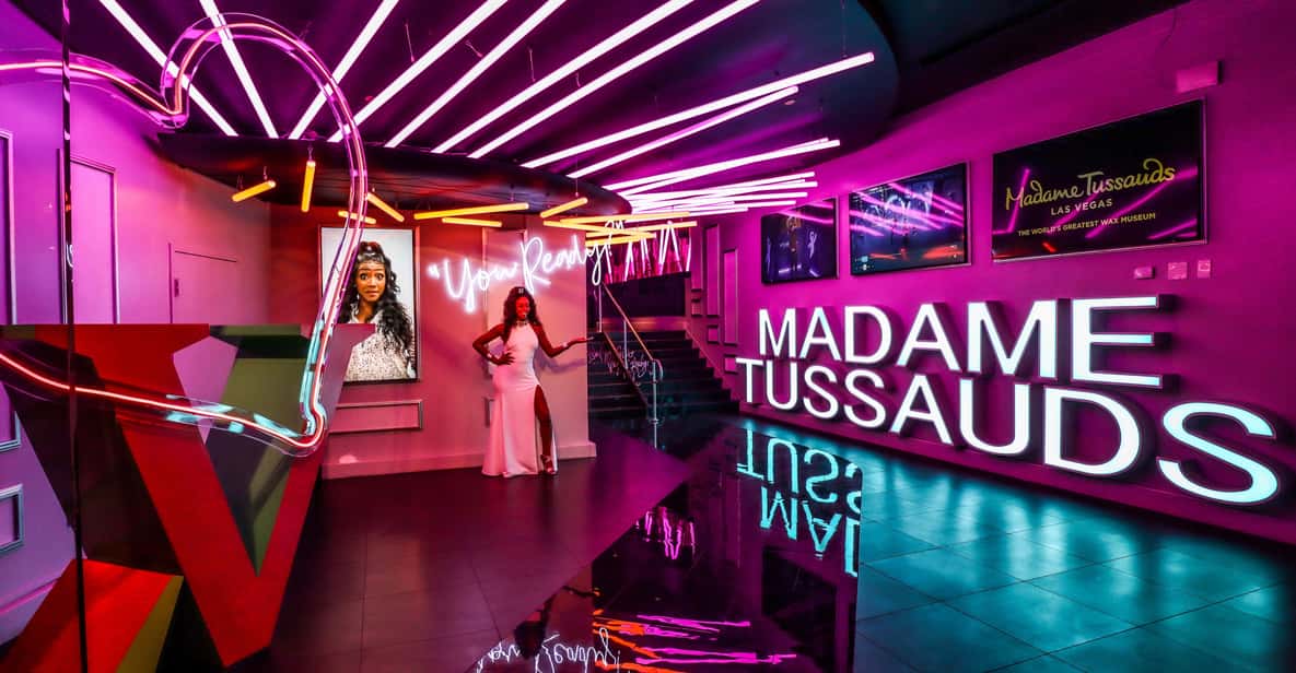 Las Vegas: Madame Tussauds and Princess Diana Combo Ticket - Marvel Universe 4D: The included action break