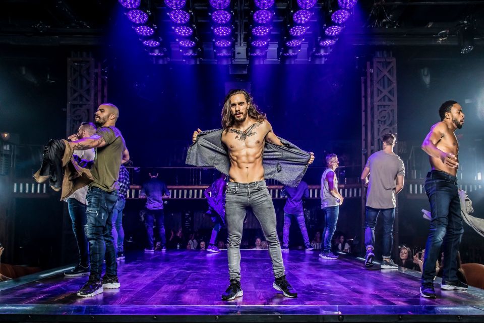 Las Vegas: Magic Mike Live Ticket - Production effects: strobe, water, and smoke are part of the package
