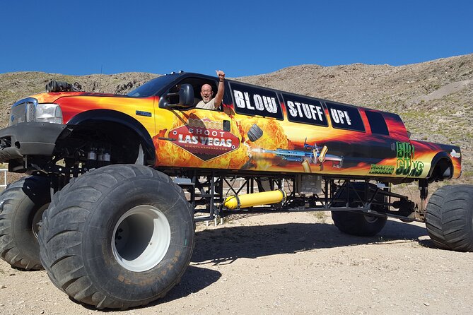 Las Vegas Monster Truck Driving Experience - The Monster Truck Drive: About 20 Minutes of Real Track Time
