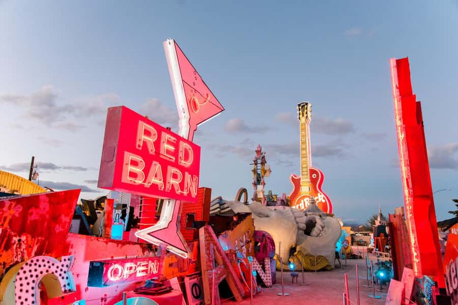 Las Vegas: Neon Museum Experience & Vegas Open-Top Bus Tour - Treasure Island meeting point: where to check in