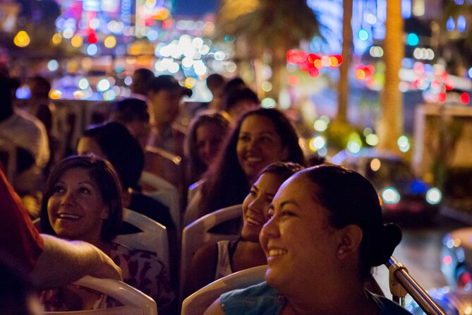Las Vegas: Neon Museum Night Experience and Open-Top Bus Tour - The practical logistics: meeting at Treasure Island and starting at 8:15 pm