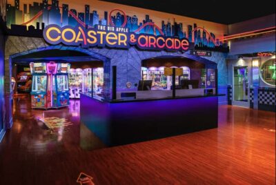 Las Vegas: New York-New York Hotel Big Apple Coaster Ride - The Ride Experience: Manhattan Sights, Loops, and the 180-Degree Twist