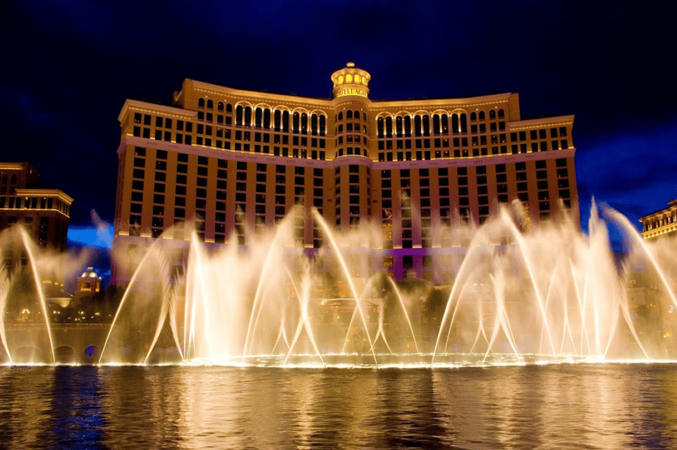 Las Vegas: Night City Tour with Hotel Pickup - Bellagio Hotel & Casino: The Fountain Moment You Should Plan Around