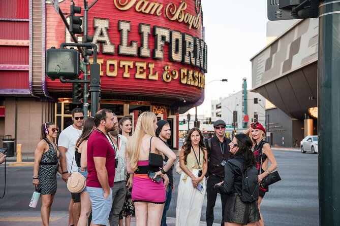 Las Vegas Night Tour Soiree-Burlesque, Cocktails, Keepsake Flask - Walking, timing, and how to make the night easier