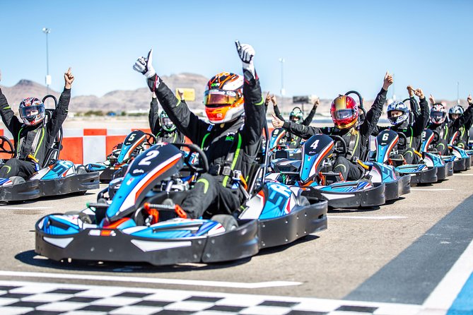 Las Vegas Outdoor Go Kart Experience - Racing format at Speed Vegas: 8 minutes, 8–10 laps, and real competition