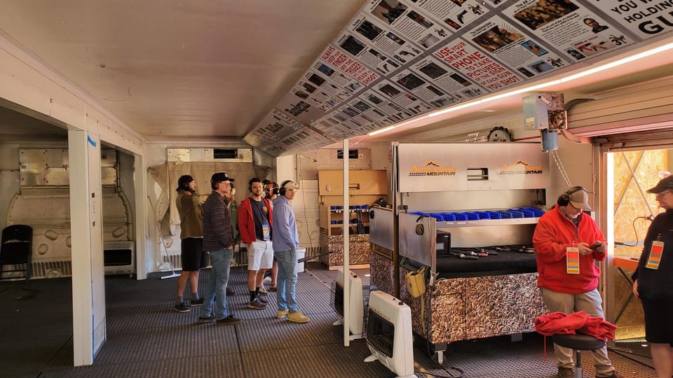 Las Vegas: Outdoor Shooting Experience - From the Strip to the 100-Acre Range: Pickup and Safety Rhythm