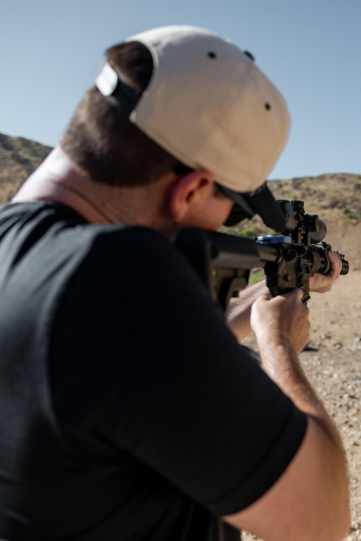 Las Vegas: Outdoor Shooting Range Experience with Instructor - From the Strip to a Private Outdoor Range in About 45 Minutes