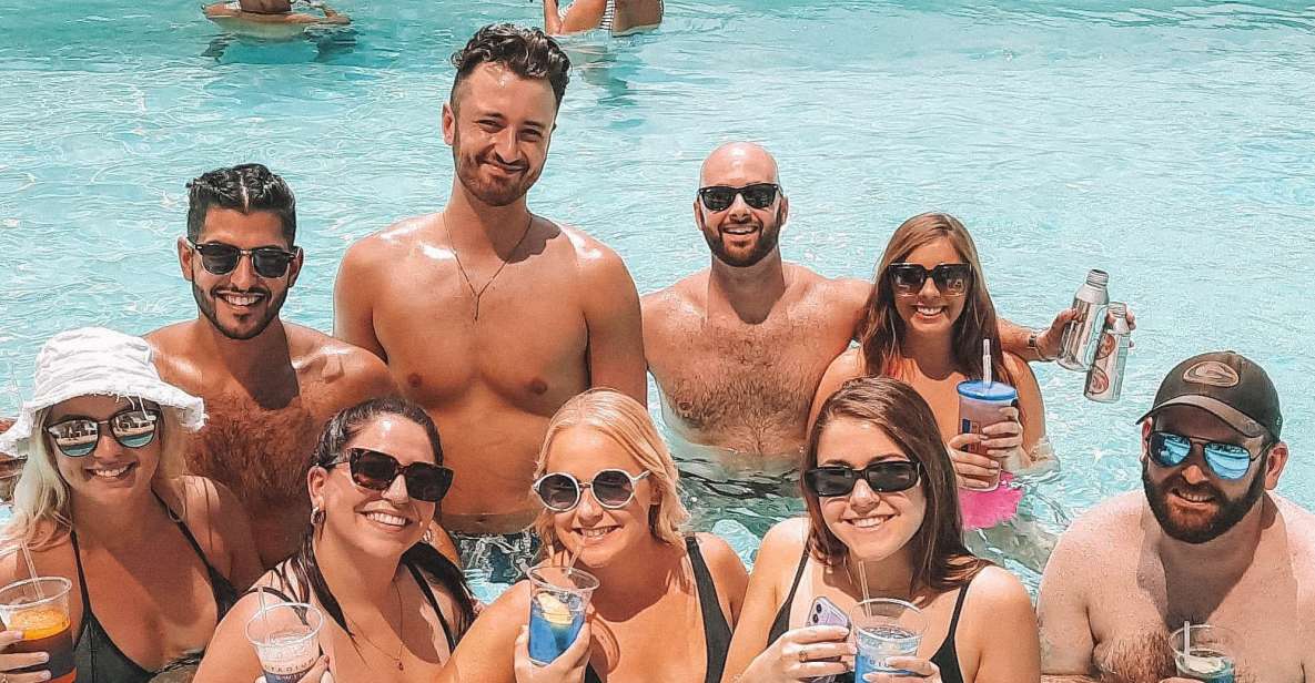 Las Vegas: Pool Crawl with Free Drinks on the Party Bus - Second drink stop on the Strip: an 80-minute kickoff before the bus ride
