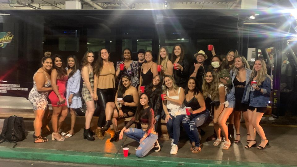 Las Vegas: Private Party Bus Tour Of Vegas Strip w Champagne - The “party bus” concept that actually works in Vegas