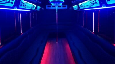 Las Vegas: Private Party Bus Tour Of Vegas Strip w Champagne - Champagne toast + sound system: start strong, stay loud