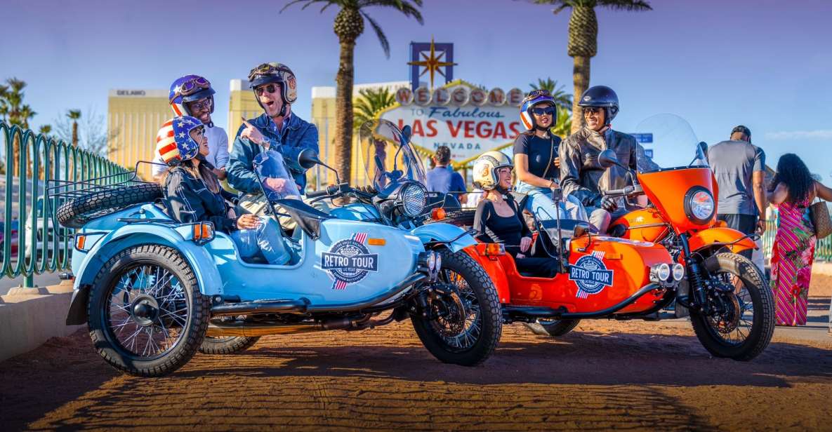 Las Vegas: Private Sidecar Motorcycle Tour of Vegas Strip - Pickup and timing: easy start, fast loop