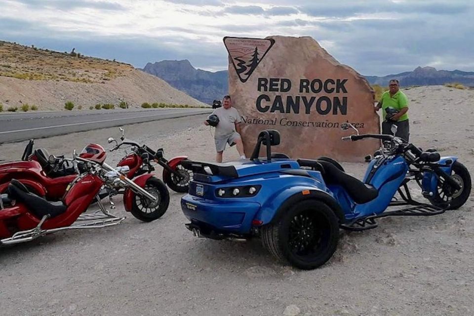 Las Vegas: Red Rock Canyon and Las Vegas Strip Trike Tour - A Trike-First Way to See Vegas and Red Rock