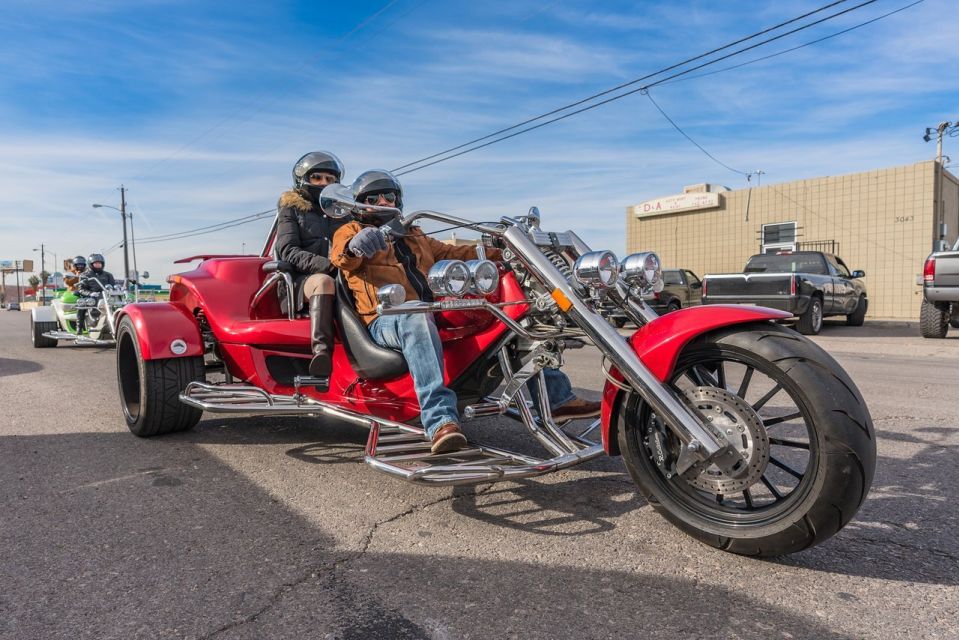 Las Vegas: Red Rock Canyon and Las Vegas Strip Trike Tour - Comfort, Rules, and Weight Limits You Should Not Ignore