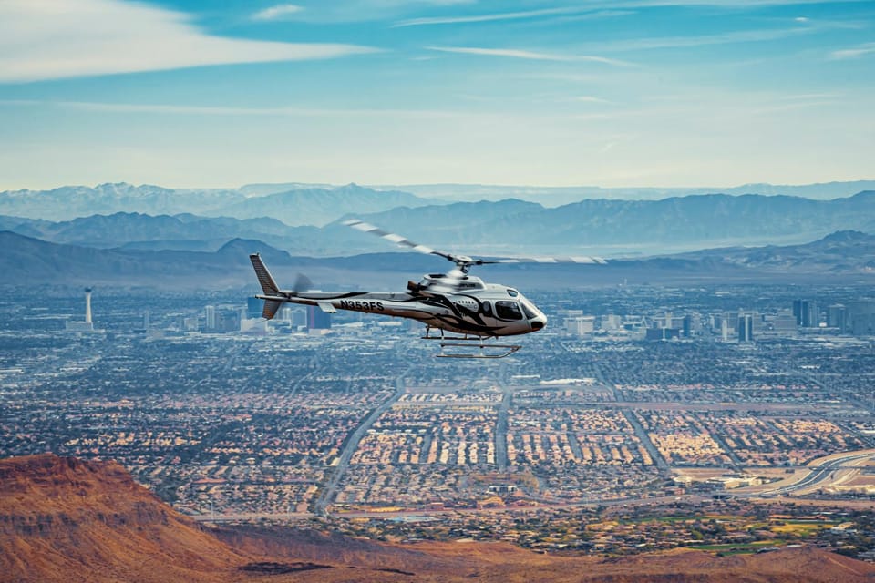 Las Vegas: Red Rock Canyon and Vegas Strip Helicopter Tour - Red Rock from above: what makes it camera-friendly and emotionally satisfying