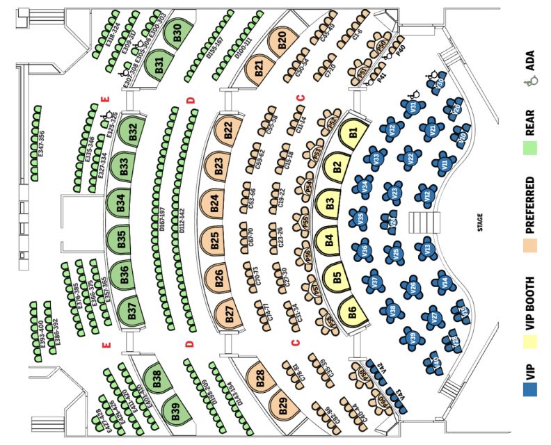 Las Vegas: ROUGE Live Show at the STRAT Ticket - Arrival and Entry Rules: Bags, QR Codes, and Getting Seated