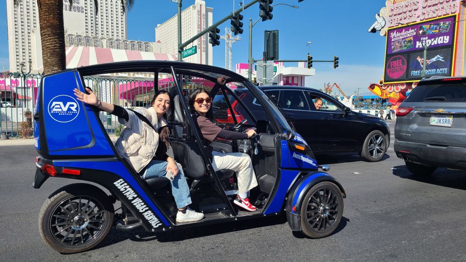 Las Vegas: Self-Drive Strip Tour in an Electric EVR car - Electric EVR Driving: The Fast Start That Makes It Fun