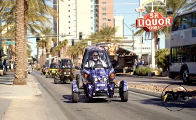 Las Vegas: Self-Drive Strip Tour in an Electric EVR car - The EVR Car Facts That Matter on the Strip