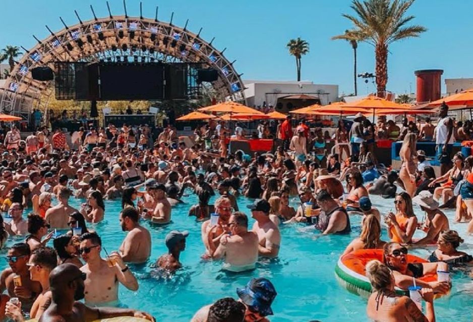 Las Vegas Strip: 3-Stop Pool Party Crawl with Party Bus - The 3-stop itinerary: what you might hit each day