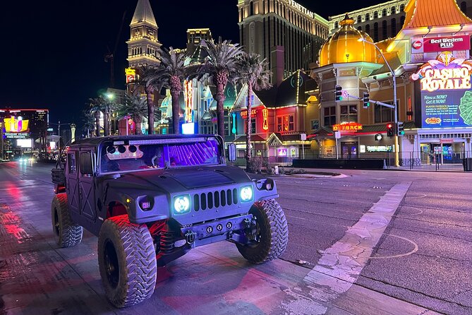 Las Vegas Strip Adventure: Sightseeing Tour in a Military Hummer - Why a Military Hummer Works for the Las Vegas Strip