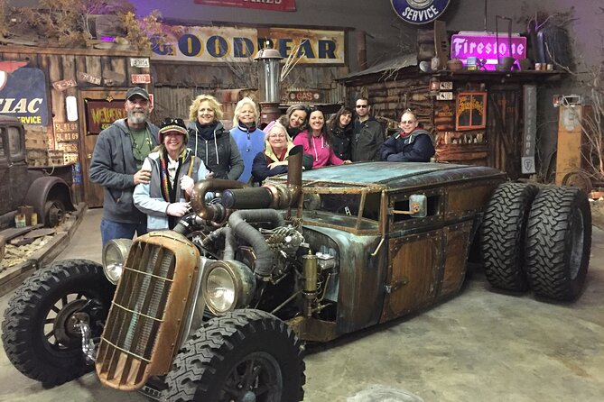 Las Vegas Strip and Downtown Scooter with Souvenir T-shirt & Food Tour - Welder Up and Counts Kustoms: cars, art, and a loud visual payoff