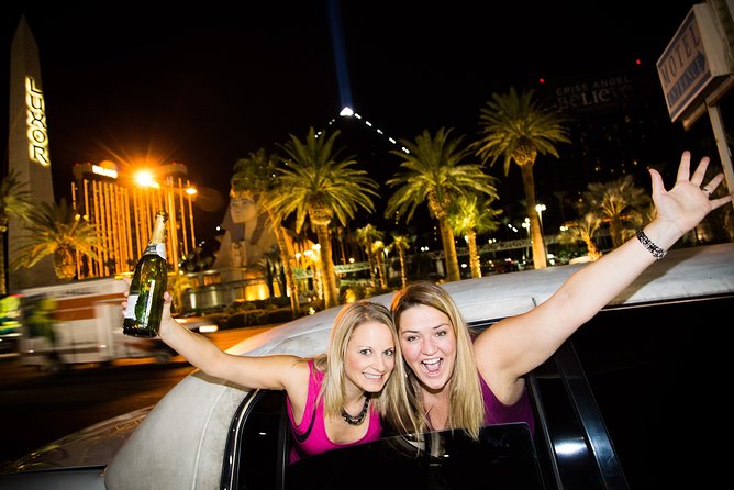 Las Vegas Strip by Super Stretch Limo with Personal Photographer - Stop: Las Vegas Strip ride moments (candid shots in-between)
