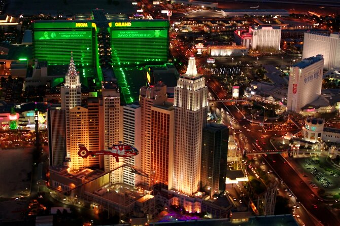 Las Vegas Strip Highlights by Helicopter at Night - Photo Moments: What Works and What Doesn’t