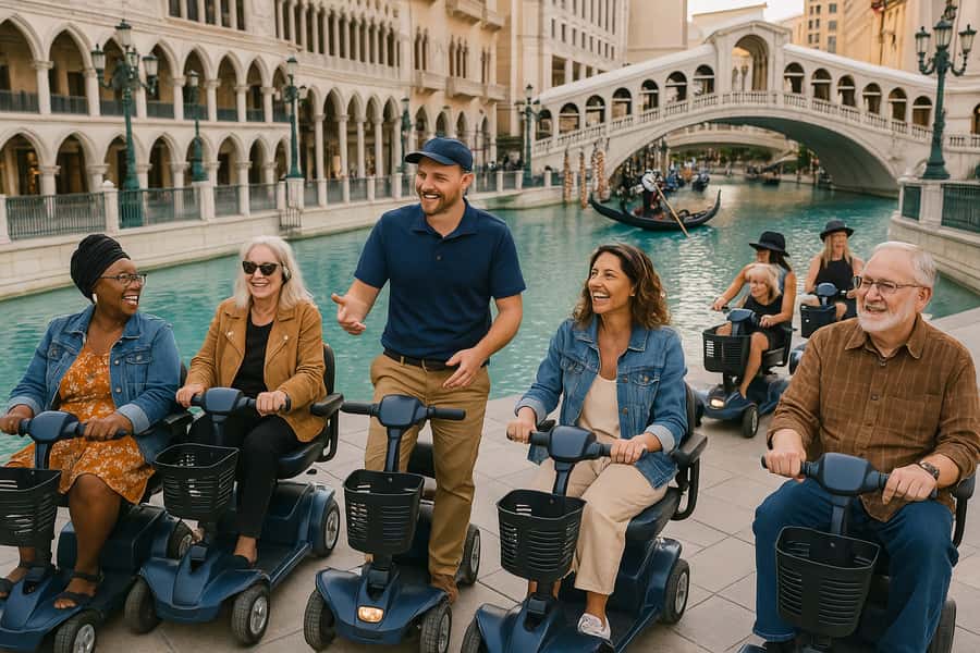 Las Vegas Strip: Mobility Scooter Tour W/ Lunch - Price, duration, and value: is $100 a fair deal?