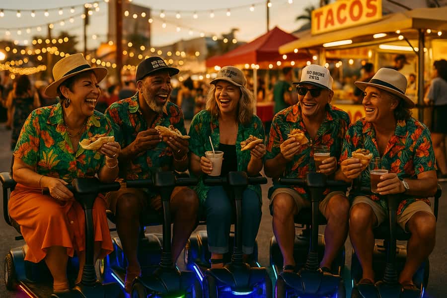 Las Vegas Strip: Mobility Scooter Tour W/ Lunch - Timing and operating days: Thursday to Sunday